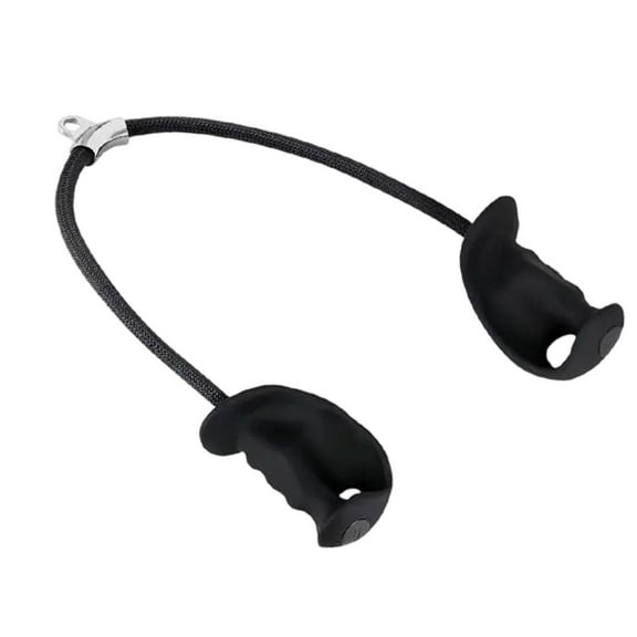 funtasica Biceps Triceps Tension Rope Cable Machine Attachment Heavy Duty Nylon Sturdy Triceps Rope Pull Down Rope for Shoulder Workout