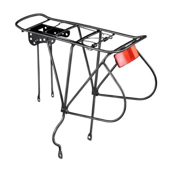 funtasica Bicycle Rear Rack Bicycle Back Seat Easily Install Detachable Bracket Luggage for Riding Cycling Equipment Commuting Outdoor Large Hole Version