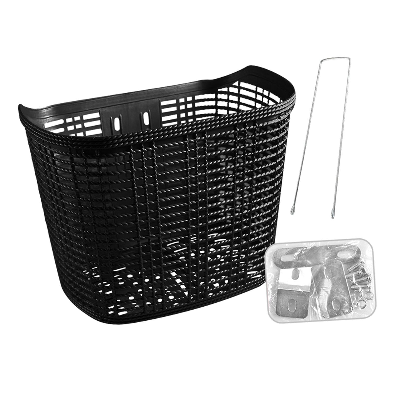 funtasica Bike Basket Bike Storage Basket with Strut Rainproof Front ...