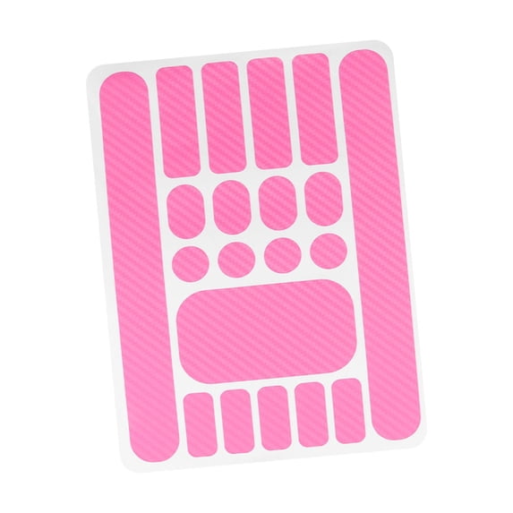 funtasica Bike Chain Stay Sticker, Frame Paster, Bike Chain Decal, Bike Paster for Cycling, Outdoor,Mountain Bike,Folding Frame Pink
