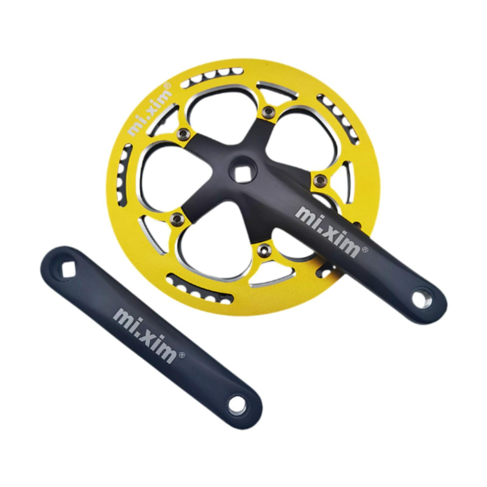 パーツ sugino rd2 crank 165mm 130pcd bb set Sugino RD2 Messenger Crankset, 46T, 1/8
