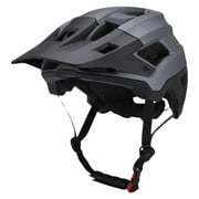 funtasica Bike Helmet for Adult Road Helmet Adjustable Shockproof Protective Men Women Comfort Cycling Equipment Cyclist Helmet Titanium Black