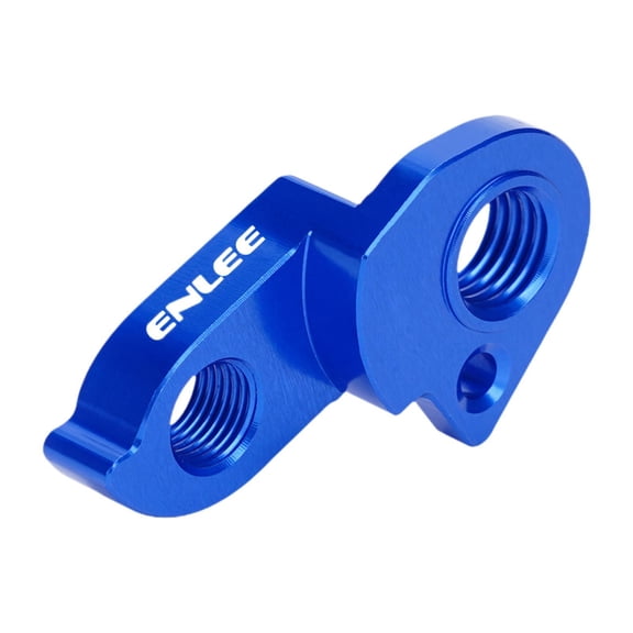 funtasica Bike Rear Derailleur Hanger Extend Aluminum Alloy Accessory for Mountain Road Cycling Portable Professional Component Parts Blue