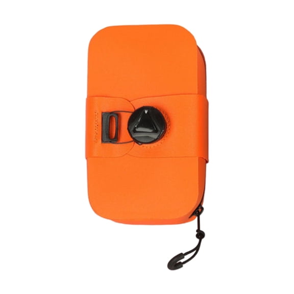 funtasica Bike Seat Bag Bicycle Saddle Bag 0.5L Small Bike Tail Bags Portable for Mountain Road Bikes Waterproof Cycling Saddle Pack Orange