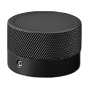 funtasica Billiard Chalk Holder Aluminum Alloy Small Easy to Use Screwed Cap Practical Black