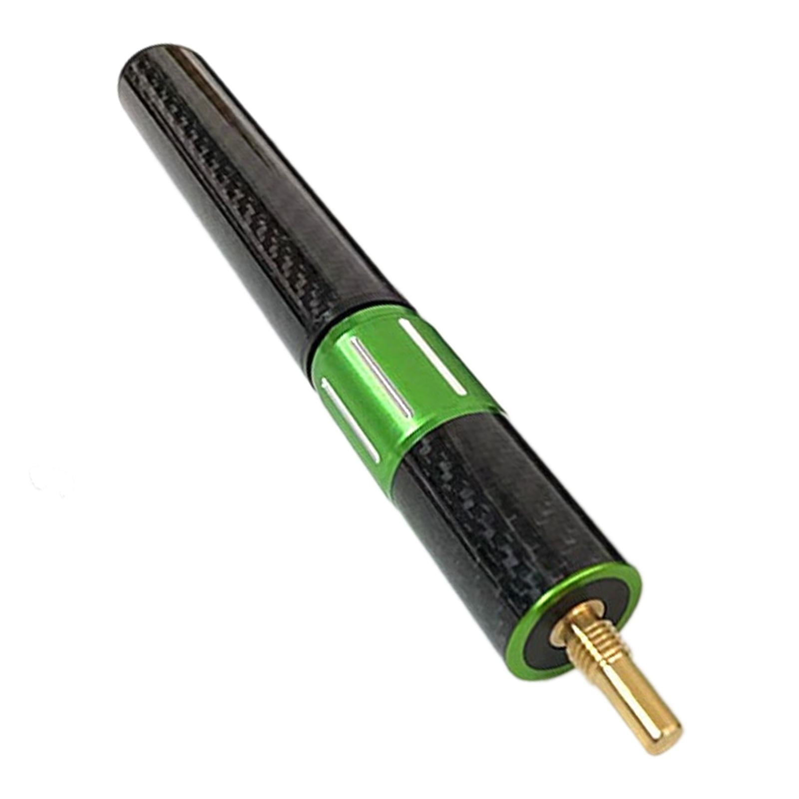 funtasica Billiard Cue Extension Pool Cue Extender Comfortable Compact Retractable Exercise Equipment Pool Accessory Pool Cue Extension 9inch