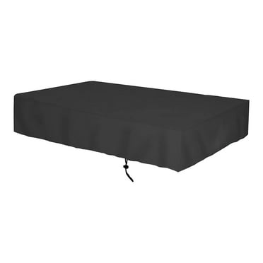 funtasica Billiard Pool Table Cover Patio Durable Elastic Cord Closure Table Tennis Table Cover for Indoor Sofas Chairs 7FT