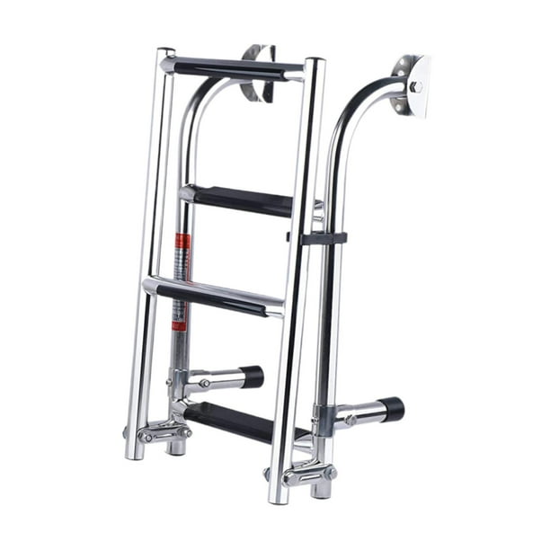 funtasica Boat Ladder Ladder Stainless Steel Transom Mounting Ladder
