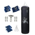 thumbnail image 1 of funtasica Boxing Bag Boxing Sandbag with Hanging Hook Fitness Unfilled Bag Punching Bag for Kids Home Gym Judo Kickboxing Body 120cm, 1 of 8