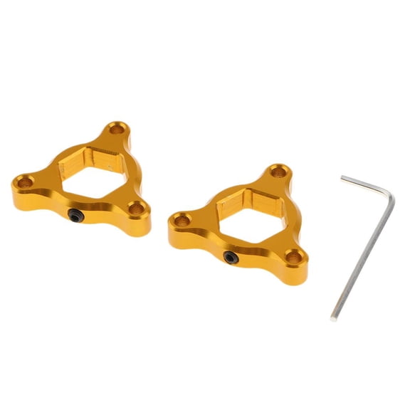 funtasica CNC Aluminum Motorcycle Front Fork Adjusters 17mm for /ZX636R/R GTR1400/Concours 14 ZX-9R ZX-7R/ Gold