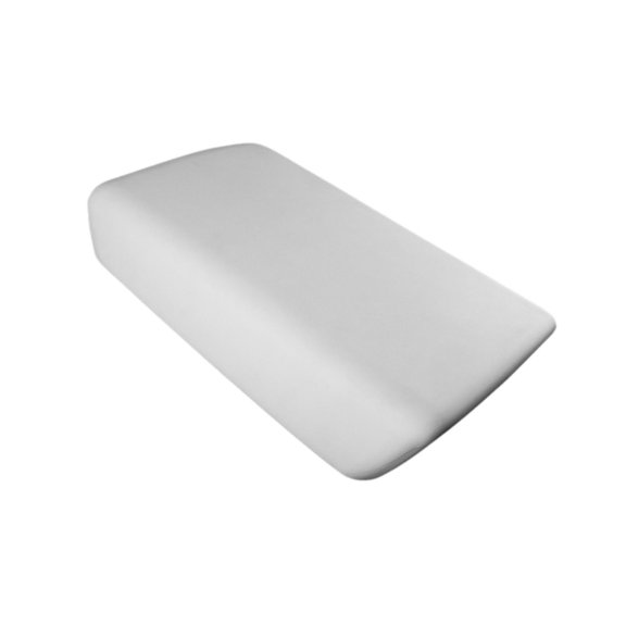 funtasica Car Armrest Cushion Armrest Pillow Easy Installation Center Protector Easy Carrying for Automotive Truck White