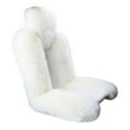 thumbnail image 1 of funtasica Car Seat Cover Plush, Car Seat Pad, Winter Protector Front Seat Cover, Auto Seat Cover for Auto SUV Trucks Adult Man Women White, 1 of 5