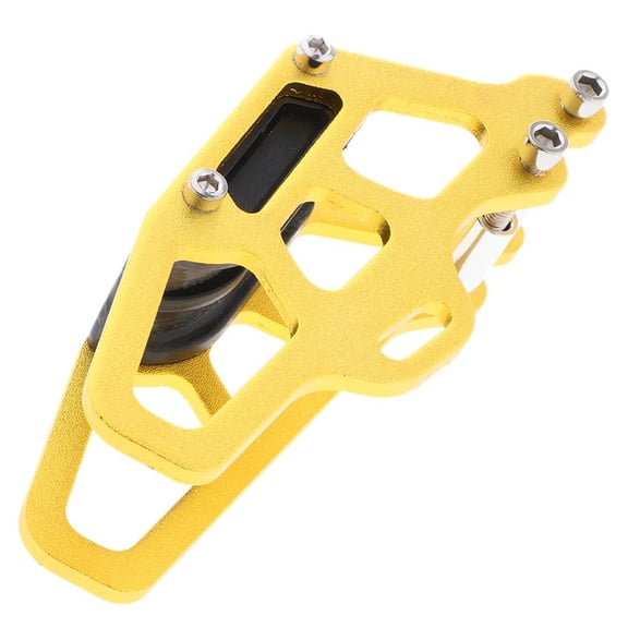 funtasica Chain Sets, Rear Chain Guide Guard & Chain Sliders Guides Universal for CRF 450 , Golden, as described