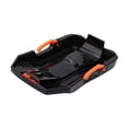 thumbnail image 1 of funtasica Children Downhill Toboggan Snow Sled with Brake Grass Sled Portable Length 62cm Versatile Dunes Sand Sled with Two Meter Rope Black, 1 of 8