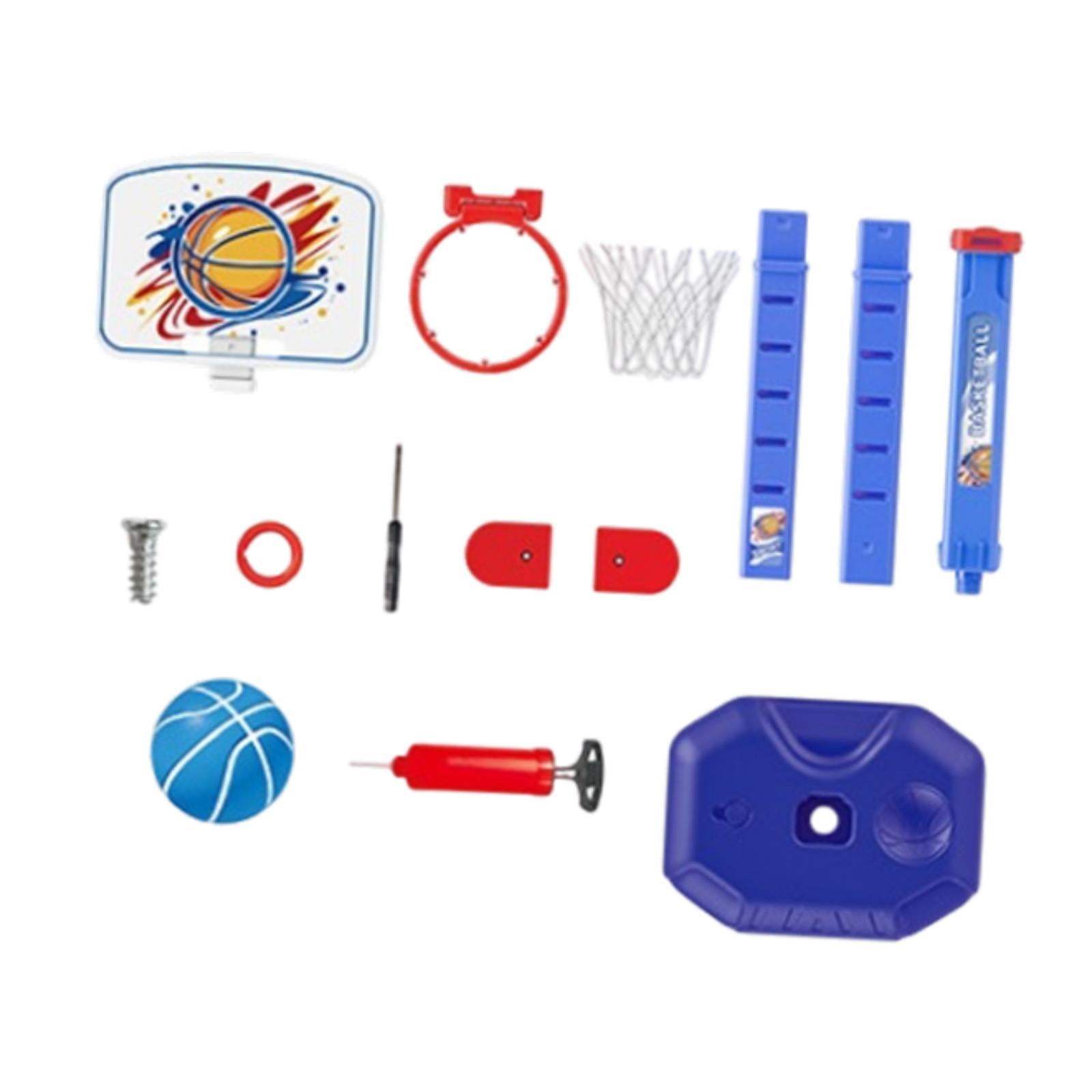 funtasica Children's Basketball Hoop, Basketball Stand, Outdoor Basketball Toys, Competition, Birthday Gifts, Basket, Goal, Indoor And Outdoor Sports Toys Blue