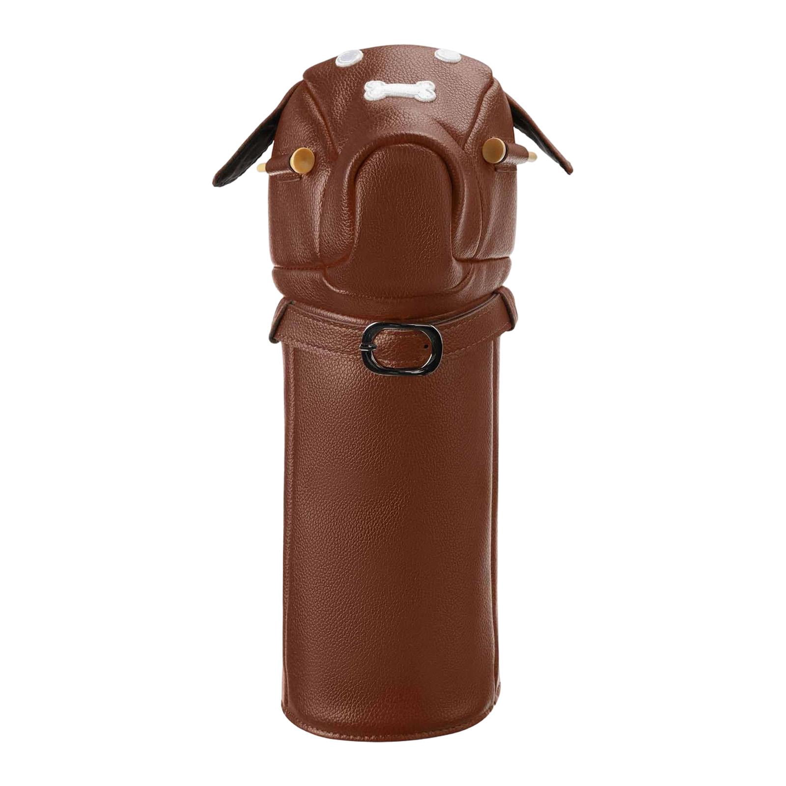 funtasica Club Headcover for Golf And Drivers - Lightweight Gift for Golfers - Scratch-resistant Impact Protection - Practical Protection - Cute dark brown