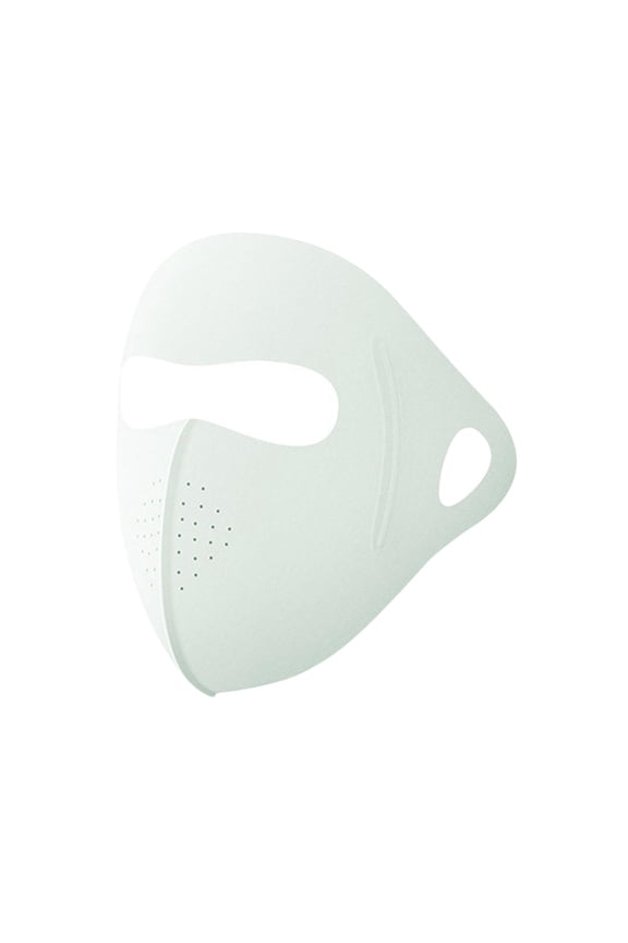 Cooling Face with Adjustable Ear Loops Breathable Sun Protection for Shopping Outdoor Cycling Hiking Climbing light green