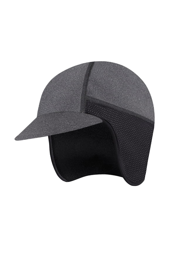 Cycling Hat Lining Cap Warm Sports Mens Sweat Absorbent Sports Hat Winter Cycling Cap for Running Hiking Exercise Ski Jogging Grey