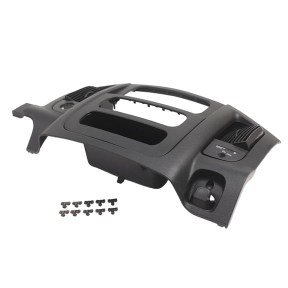 funtasica Dashboard Radio Panel, Climate Control Trim, Dashboard Panel Cover, 5GV52tmab, High Performance Accessories, Air Outlet Trim for