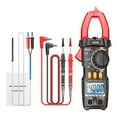 thumbnail image 1 of funtasica Digital Multimeter Handheld Smart Tester Lightweight Digital Clamp Meter Meter DC Ammeter for Fuses Vehicles Home , Red, 1 of 8