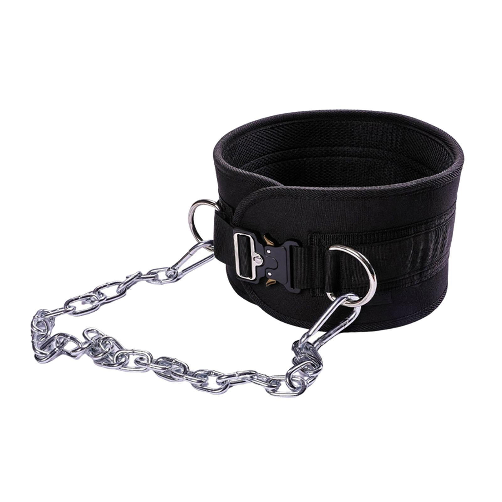 funtasica Dip Belt Dipping Belt for Weightlifting, with Chain with Buckles, Weight Lifting Belt