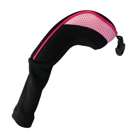 funtasica Durable Golf Club Head Cover, Scratch-Resistant Protective Cover, Scratch-Resistant, Non-Slip, for Driver, Hybrid Entertainment Accessory , pink