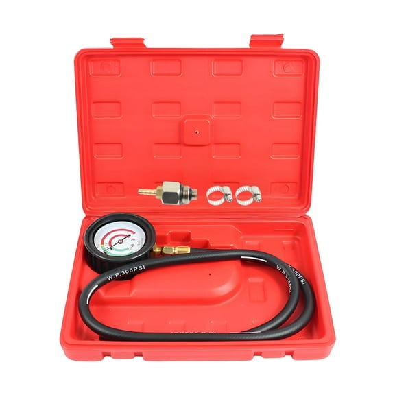 funtasica Engine Compression Tester Set Exhaust Back Pressure Tester MH-9100 Universal Automotive Exhaust Pressure Testers for Cars
