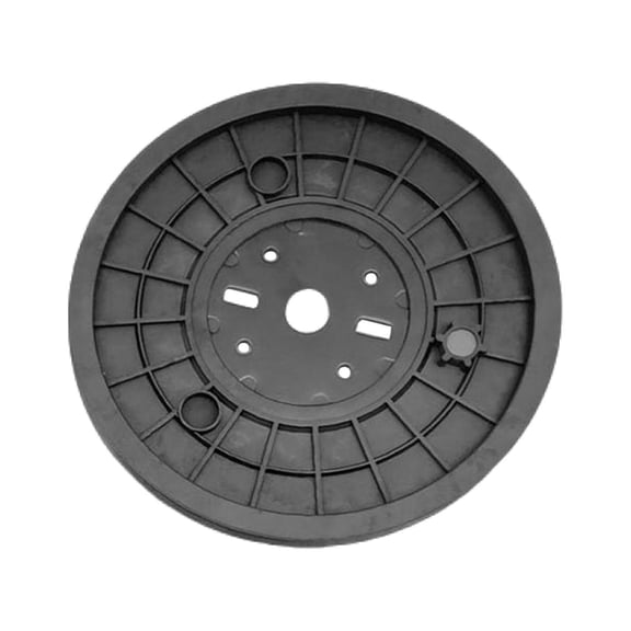 funtasica Exercise Bike Tension Belt Disc Dynamic Bike Belt Wheel, Disc Repairing Tools Stationary Bike Belt Drive Disc for Indoor Home 20cm Round hole