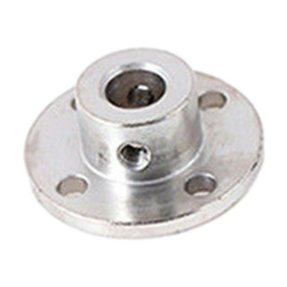 funtasica Flange Coupling Connector Rigid Professional Durable Motors Guide Shaft Axis Bearing Replacement Flange Shaft Coupling Metal , Inner diameter 8mm