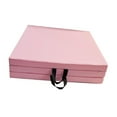 thumbnail image 1 of funtasica Folding Exercise Cardio Training Aerobics Flooring Workout Mma Pilates Pad Gymnastics Mat Pink, 1 of 8