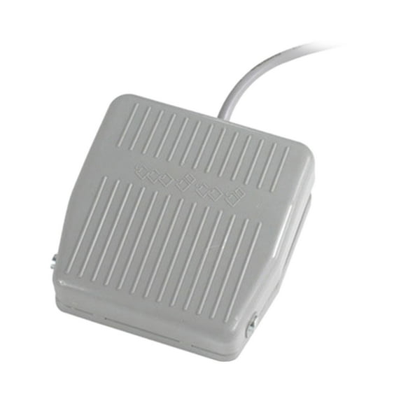 funtasica Foot Pedal Foot Control Switch Nonslip with Cable Foot Switch for Textile Industry Welding Workshops Wide Applications 15cm Cable
