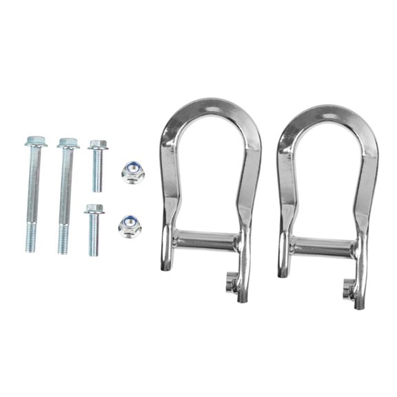 funtasica Front Tow Hooks Accessories 84072463 Hardware Sturdy Convenient Replace Front Lower Trailer Rings for 1500