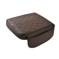 thumbnail image 1 of funtasica Generic Car Armrest Cushion Armrest Box Mat Universal Car Auto Accessories Car Armrest Pad Covers for Auto Vehicles Suvs Brown, 1 of 8