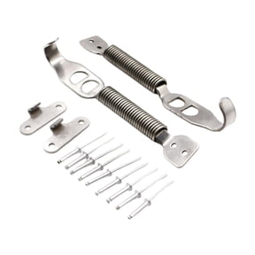 funtasica Generic Car Trunk Spring Hook Bonnet Hook Pin Locks Kit, Aluminum Alloy, Accessories,Hood Latch Fastener Professional Utility