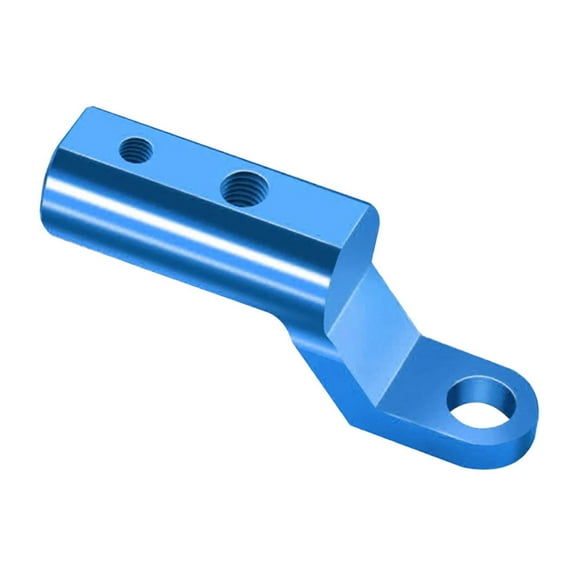 funtasica Generic Motorcycle Mirror Mount Extender Handlebar Extender Accessories Aluminium Alloy for External Headlights Blue