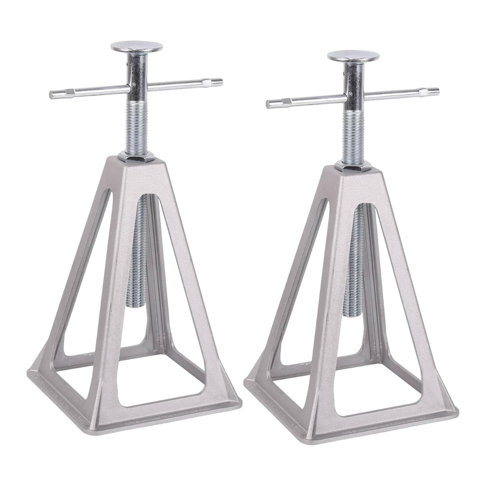 funtasica Generic RV Leveling Jack, Adjustable Height 11"-17" Accessories, Aluminum Alloy, RV Stabilizer Jack for Campers 2pcs