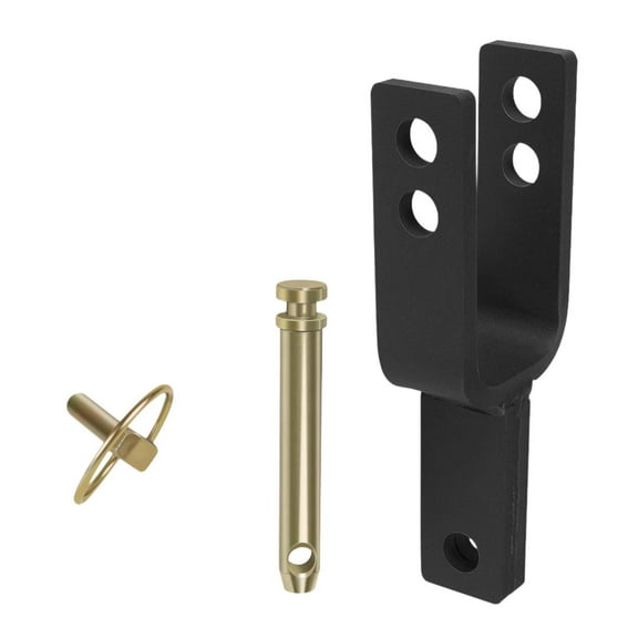 funtasica Generic Versatile Quick Hitch Adapter Steel Heavy for Quick Hitch Tractors Replaces Sturdy Assembly