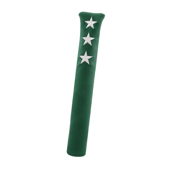 funtasica Golf Alignment Stick Cover Golf Indicator Rod Holder Head Cover Supplies Aiming Exercise Scratch Resistant Golf Rod Protector Green
