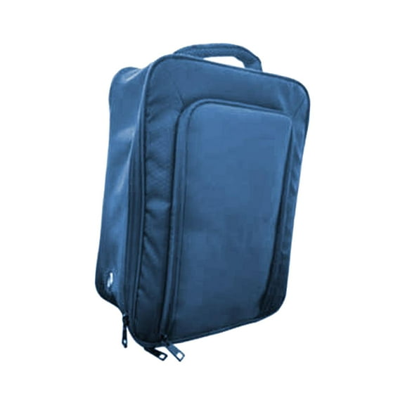 funtasica Golf Shoe Storage Organizer Bag Pouch Golf Supplies Multifunction Shoe Carry Bag Sports Shoes Case for Track and Field Adults Blue