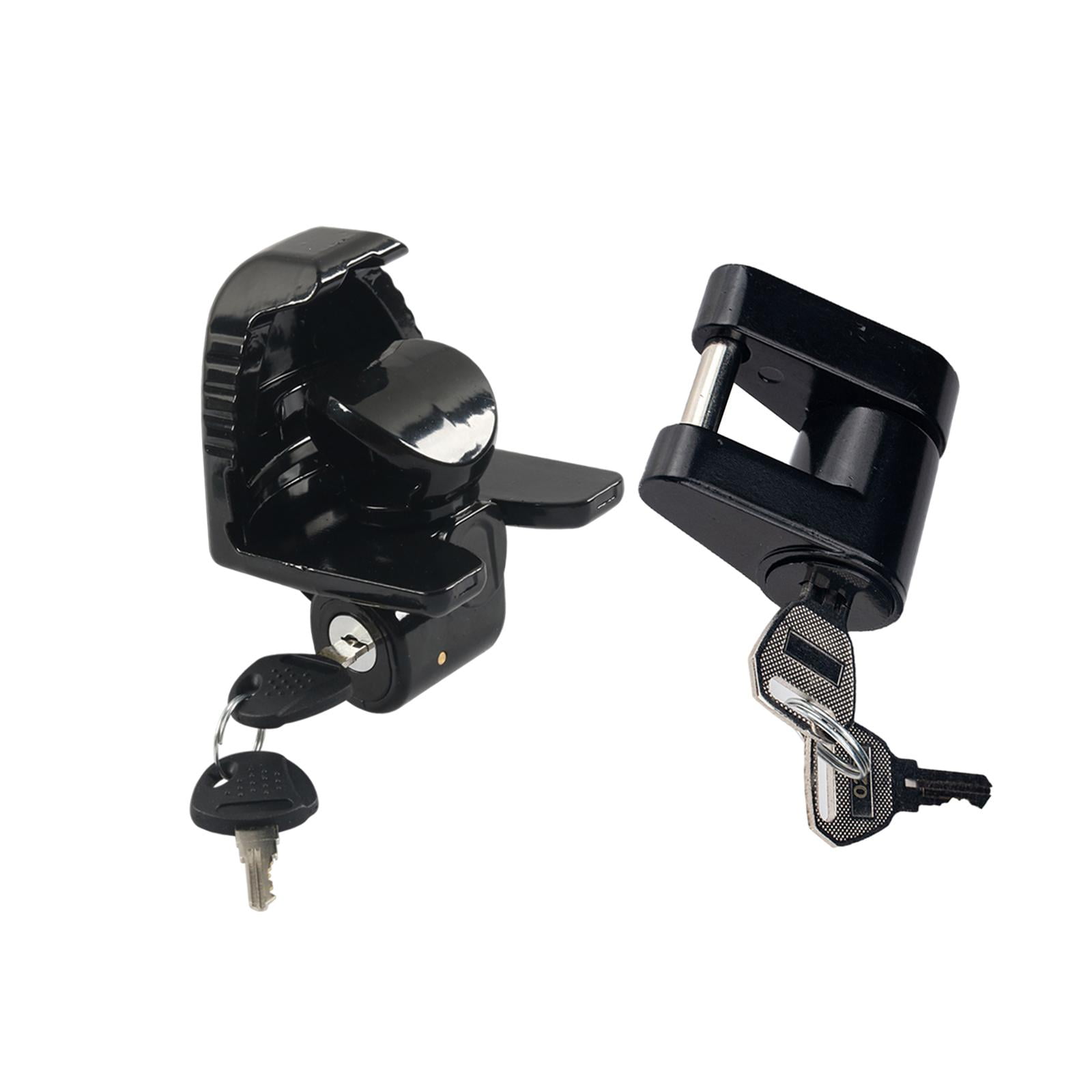 Zinc Alloy Trailer Coupler Lock - 1/4 Inch Hitch Security Lock For Trucks, RVs, Trailers - View #8