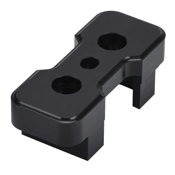 funtasica Insert Billet Aluminum Transmission Mount Compatible for Manual B8 Chassis for Models TMI01 Black
