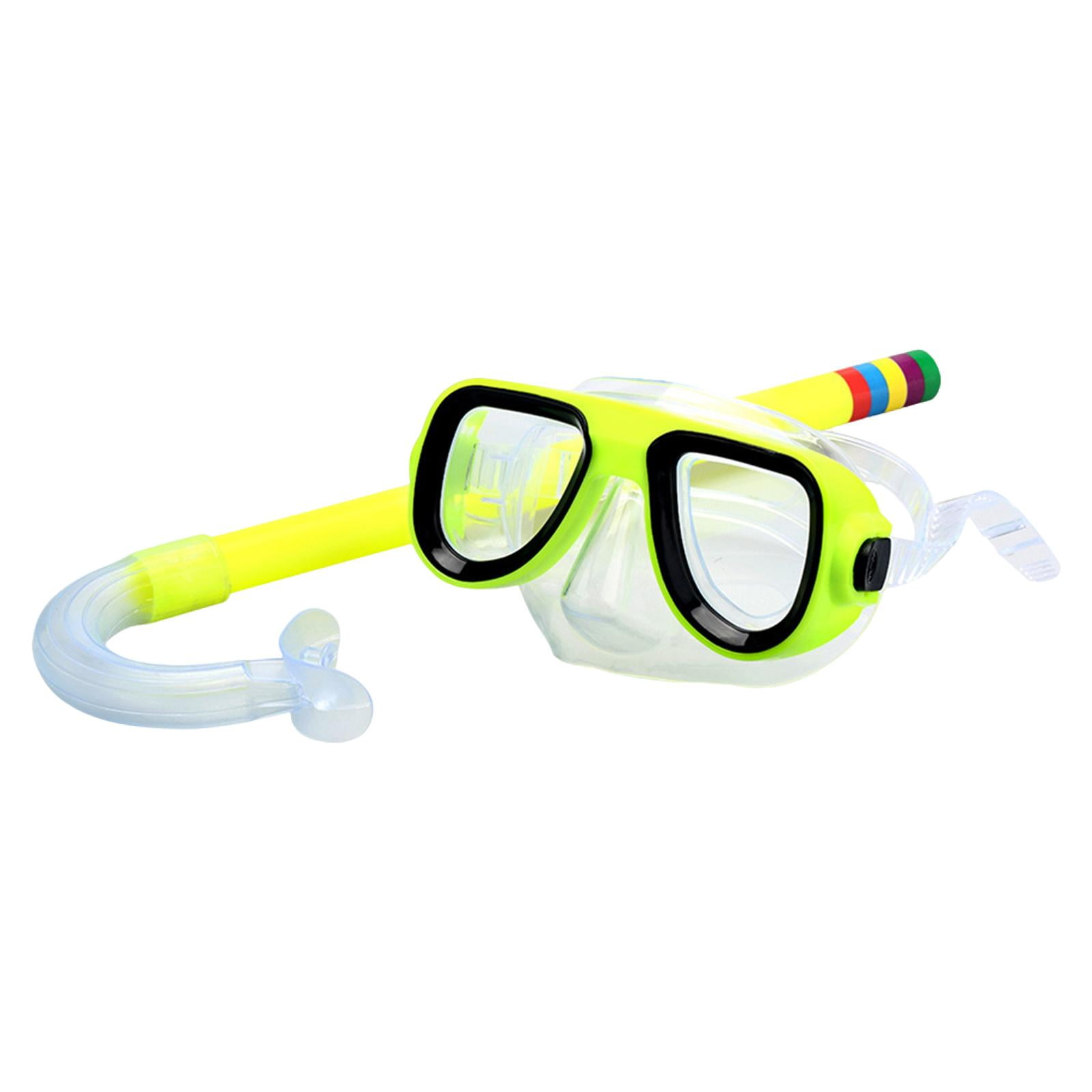 funtasica Kids Snorkel Set, Diving Goggles Snorkelling Gear Snorkel ...