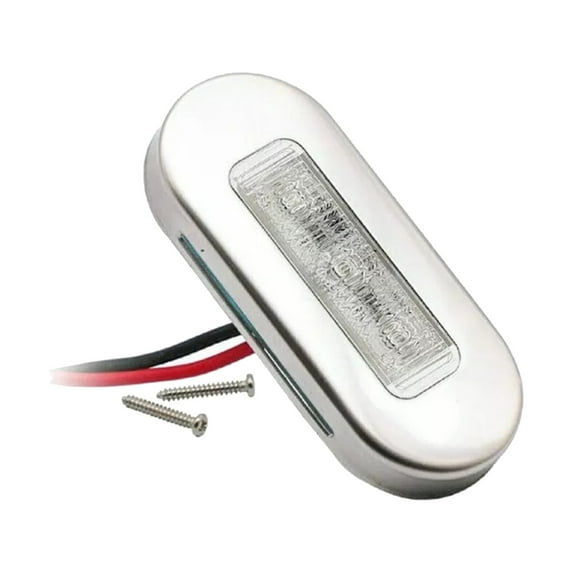 funtasica LED Boat Navigation Light Boat Bow Light, Replacement Bow Stern Light ,Waterproof for Boat Dinghy Bass Boat Yacht Sailboat
