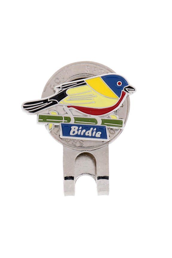 Lovely Bird Design Magnetic Cap Hat Visor Clip-on Golf Ball Marker Golf Accessory Gift for Golfer
