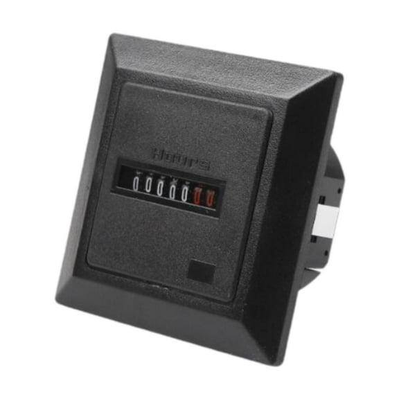 funtasica Mechanical Hour Meter Gauge Engine Timing Counter Accurate Timing Digital Display Versatile Timer Hour Counter for Snowmobile
