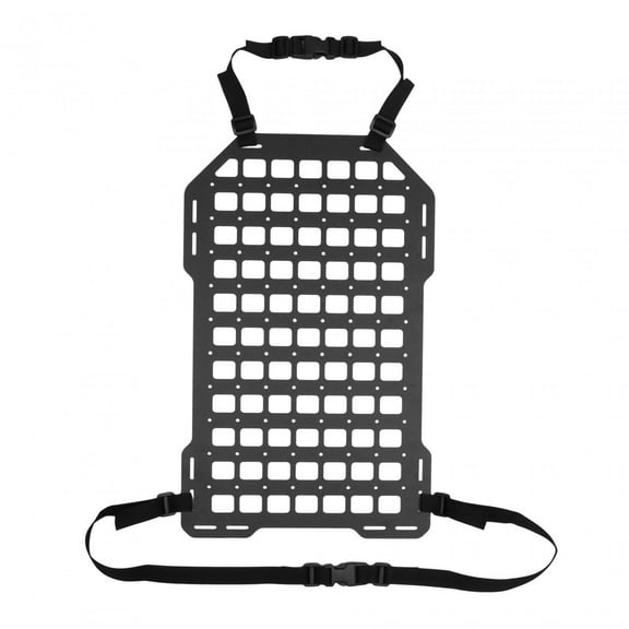 funtasica Molle Panel for Vehicles, Car Seat Back Organizer, Seat Back Organizer, Insert Accessory Storage Rack Practical for Car