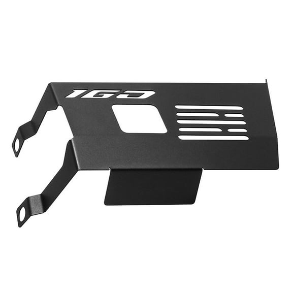 funtasica Motorcycle Engine Guard Protective Frame Aluminum Alloy Easy to Install Skid Plate Chassis Skid Guard Spare Parts Replacement black