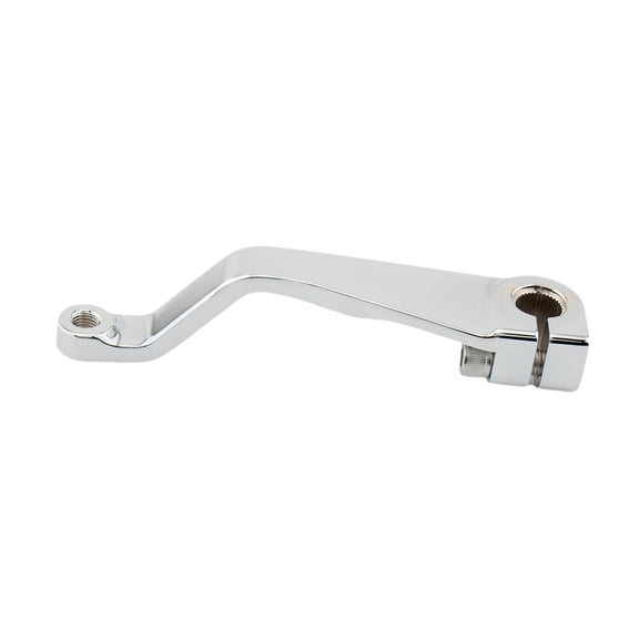 funtasica Motorcycle Gear Shift Lever Replacement Aluminum Alloy Sturdy Spare Parts for Softail Street Bob Fxbb Stable Performance Silver