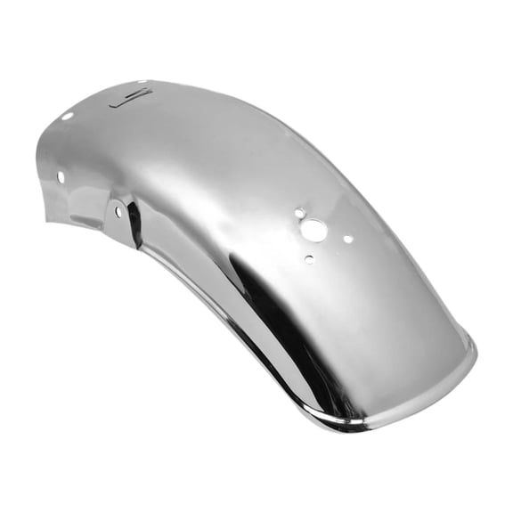 funtasica Motorcycle Rear Wheel Fairing Cover Motorbike Repair Parts Accessory Replacement Mudguard Protector for Gn125 silvery