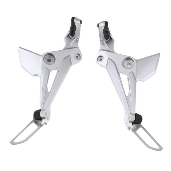 funtasica Motorcycle Rearset Foot Pegs Rear Set Footrests Aluminum Foot Boards Fit For Grom MSX125 2013